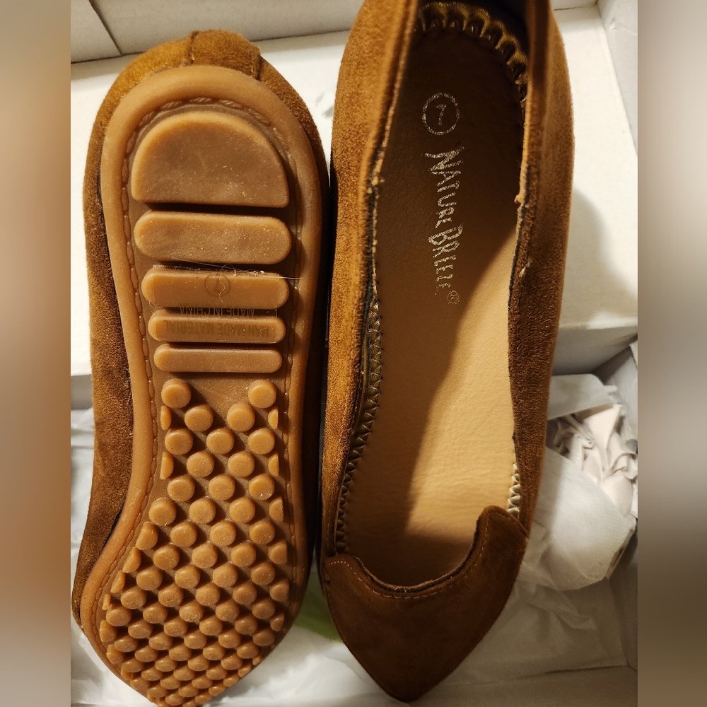 Brown Leather shoes NIB - Picture 3 of 3